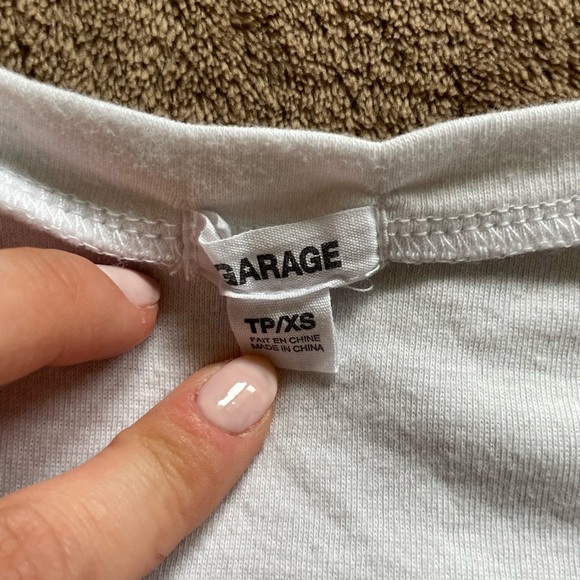 Garage long sleeve crop top - Picture 3 of 3